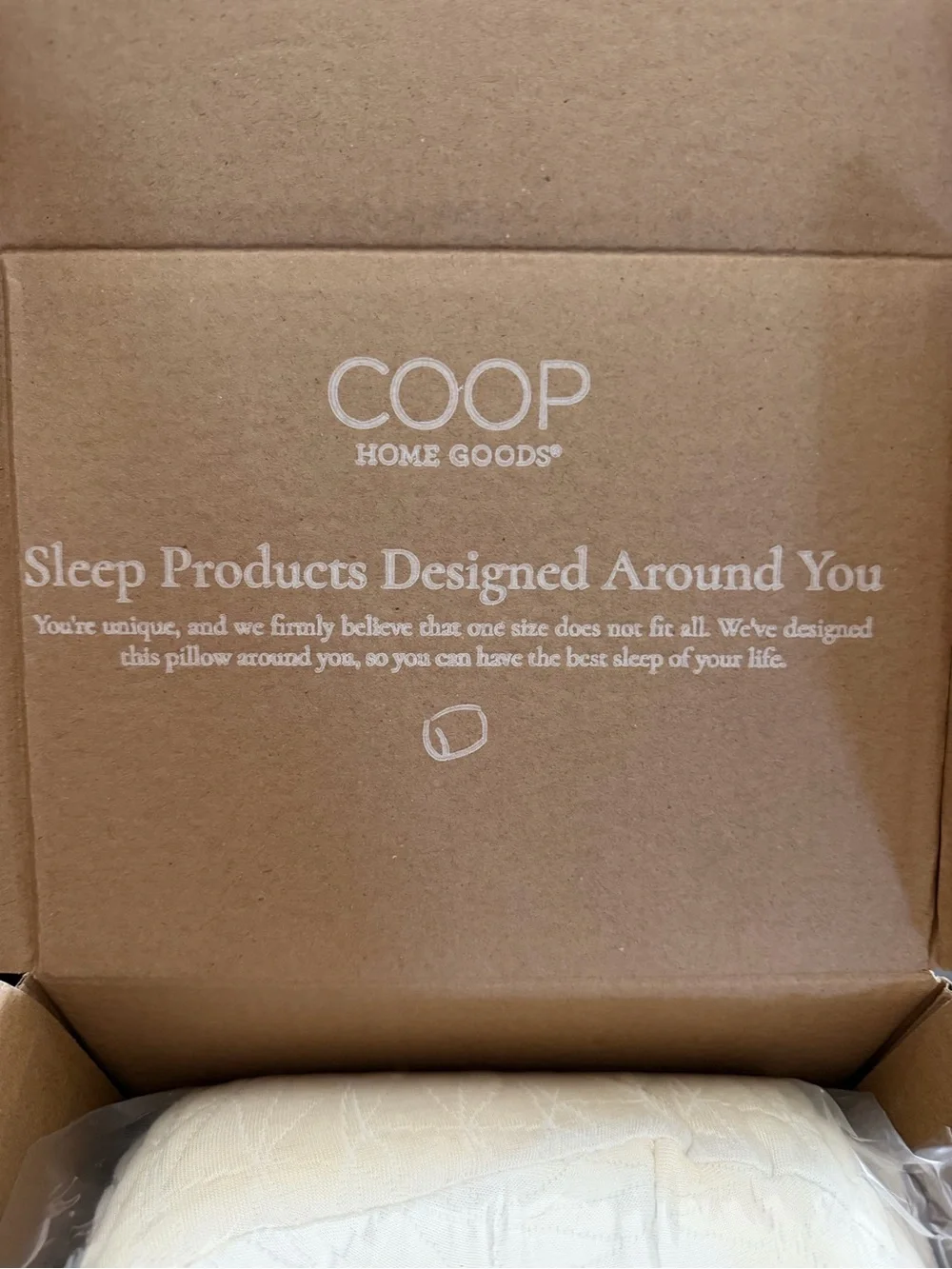 COOP Home Goods Four Position Support Pillow – NEW in Original Box & Wrapper